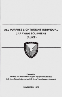 All Purpose Lightweight Individual Carrying Equipment (ALICE)